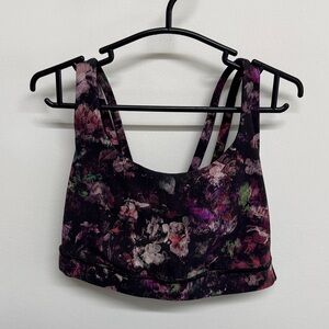 Lululemon Floral Print Sports Bra - size 6
